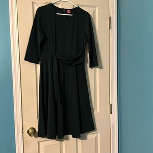 Emerald green women’s dress. Size L